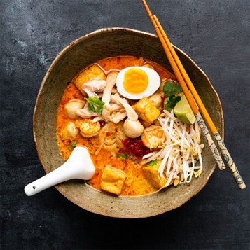 Easy Curry Laksa Soup